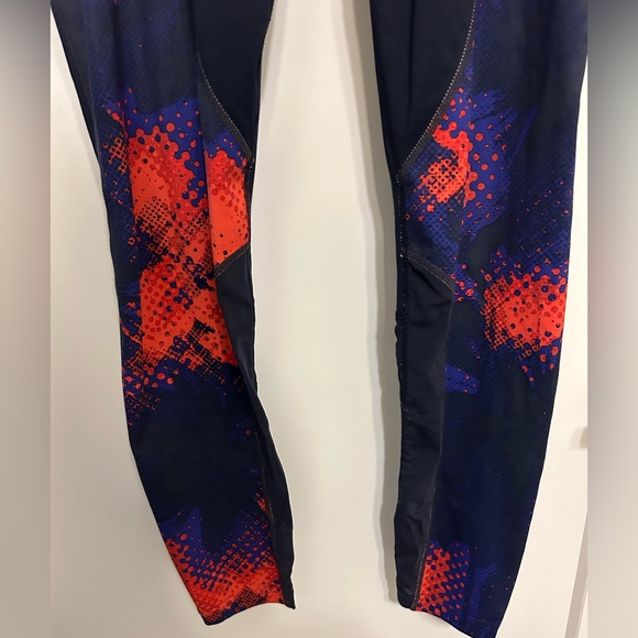 Athleta Electro Cobalt Ankle Tight Mesh Leggings - Picture 7 of 12